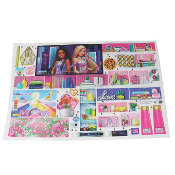 Replacement Parts for Barbie Doll Dreamhouse Doll House Playset HMX10 - Replacement Set of Labels - Stickers