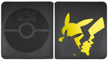 UP Elite Series: Pikachu 12-Pocket Zippered Pro Binder for Pokémon