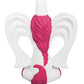 Baby Banana® Unicorn Toothbrush and Teether. Butter Soft Food Grade Bendable silcone with Feather bistles to gnaw on for All Baby Ages. Family-Owned