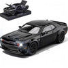 ERBADIHAGO Toy Car Model 1/32 Alloy Model Car with Light and Sound Collectible Model Cars Pull Back Toy Vehicles for Boys Children Age 3 + Year Old