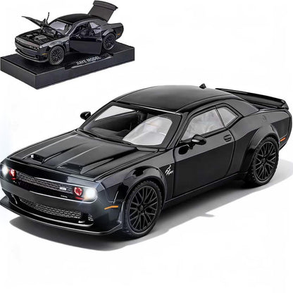 ERBADIHAGO Toy Car Model 1/32 Alloy Model Car with Light and Sound Collectible Model Cars Pull Back Toy Vehicles for Boys Children Age 3 + Year Old