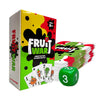 Blakruut Games Fruit War, A Family Friendly Game That is a Twist on The Classic Card-Game of War, with Quicker Play, Intense Battles and Fun Character