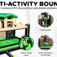 Island Hopper Fort All Sport 7-in-1 Inflatable Bounce House - Climbing Wall, Slide, Soccer Goal, Basketball Hoop & More - Outdoor & Indoor Bounce