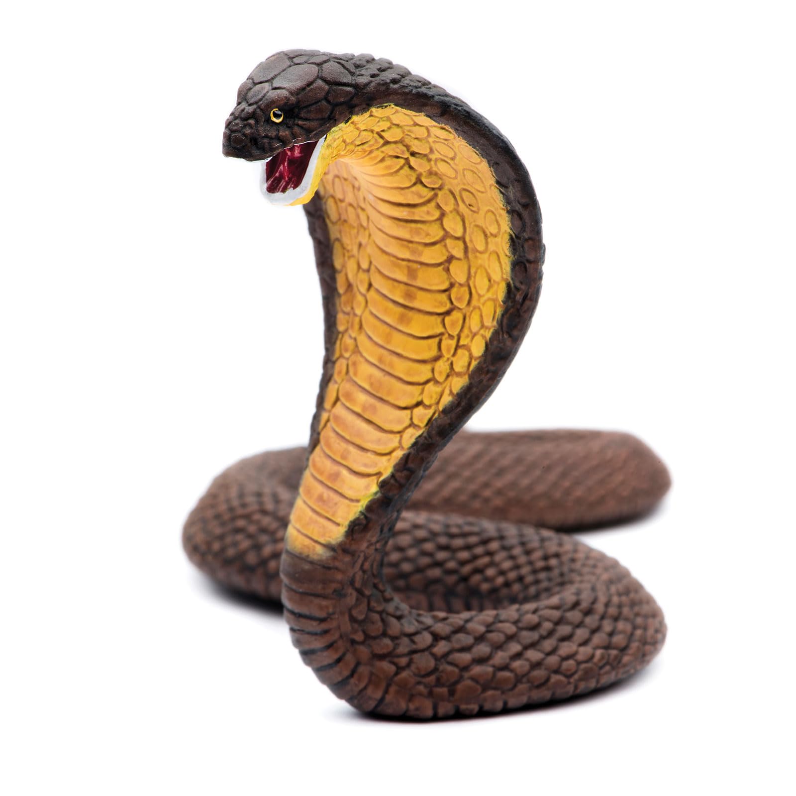 Safari Ltd. Cobra Figurine - Detailed 6" Snake Figure - Educational Toy for Boys, Girls, and Kids Ages 3+