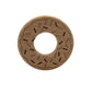 Organic Wooden Donuts Natural Handmade Unfinished Beech Wooden Animal Shape Pattern DIY Home Decoration Crafts Accessory (Donuts)