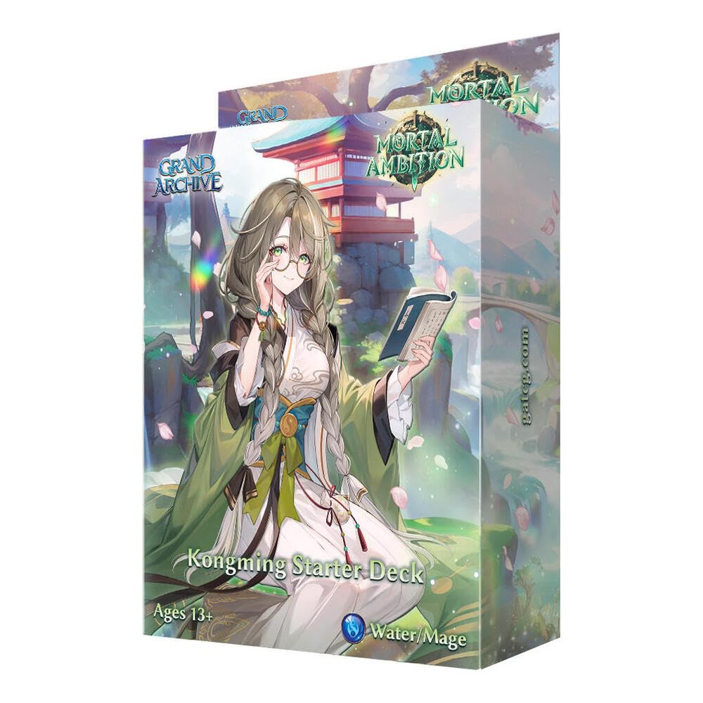 Weebs of the Shore Grand Archive TCG Mortal Ambition Starter Deck - Kongming