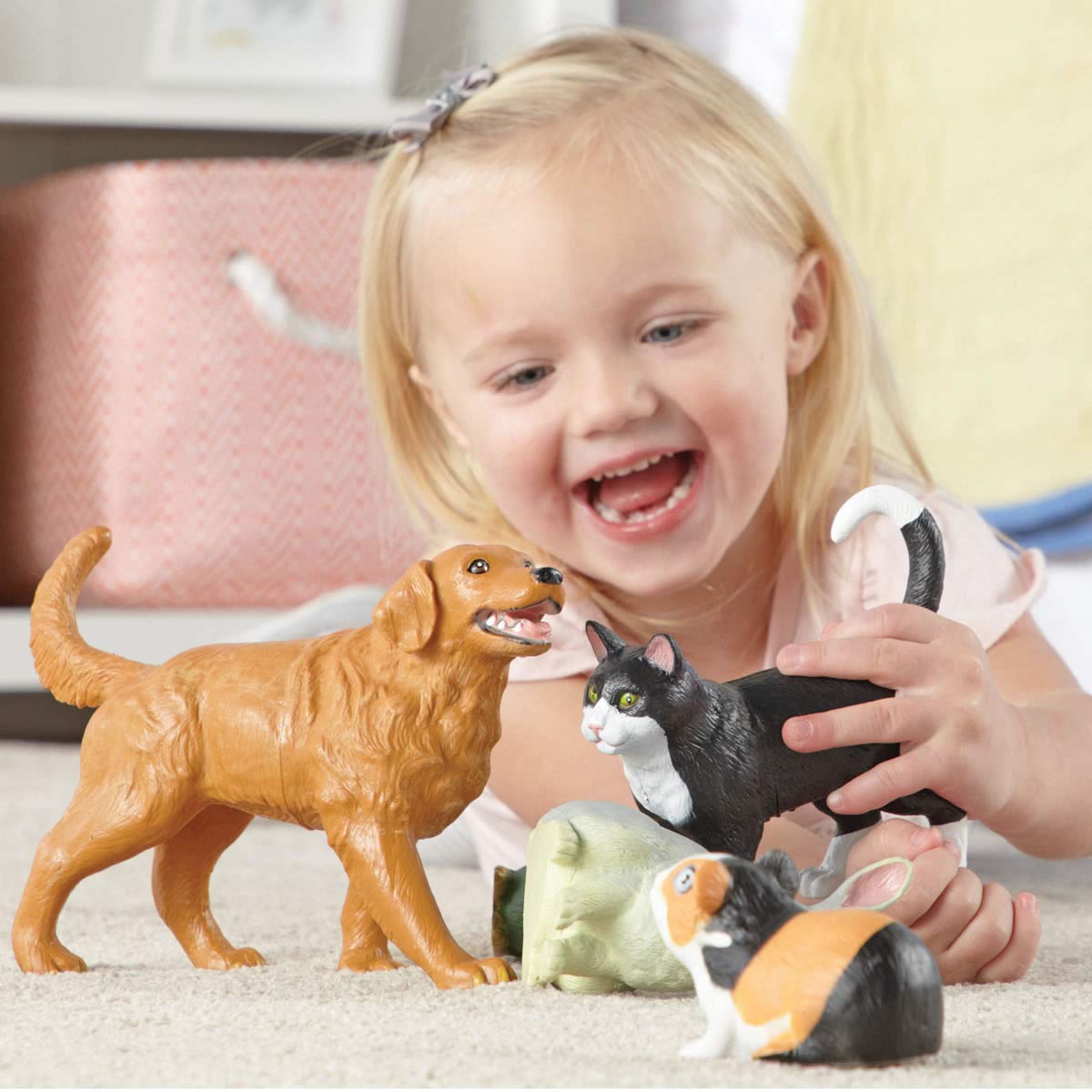 Learning Resources Jumbo Animals Including Pets, Jungle Animals, Farm Animals and Ocean Animals - 24 Pieces
