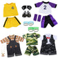 BARWA Boy Doll Clothes 5sets Boy Dolls Clothes 2 Pairs Shoes 1 Pair Glasses Compatible for 18 Inch Doll Outfit