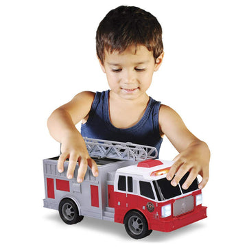 Kid Galaxy Road Rockers Motorized Fire Truck Vehicle w/Lights & Sounds