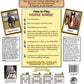 Horse Bingo Educational Game | 6 Picture Boards, 42 Informative Cards & Bingo Chips | Fun for All Ages | Made in The USA