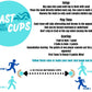 Coast Cups Outdoor Toss Game/Portable Waterproof Beach Game for Outdoor Recreation