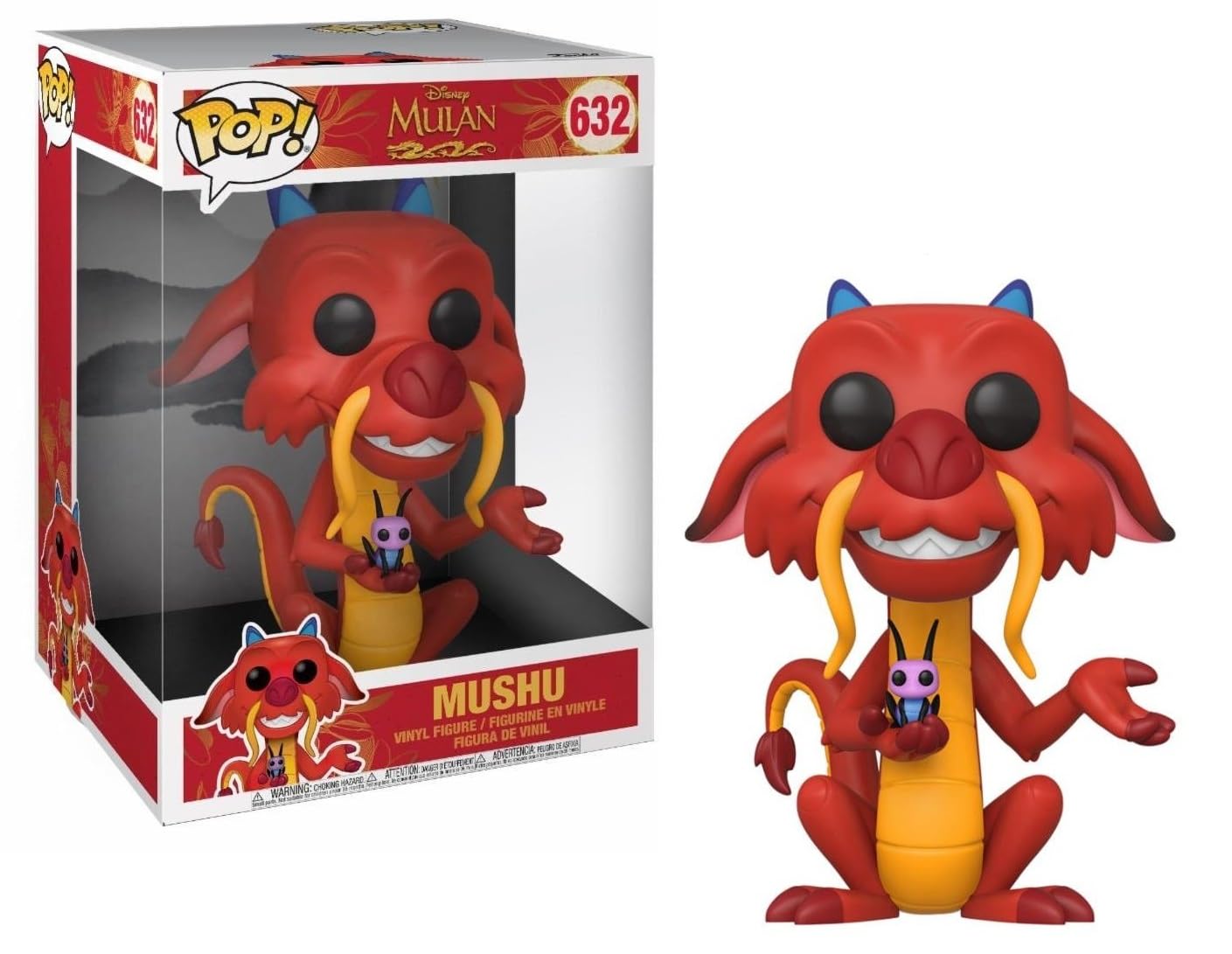 Funko POP! Disney: Mulan - 10 Inch Mushu