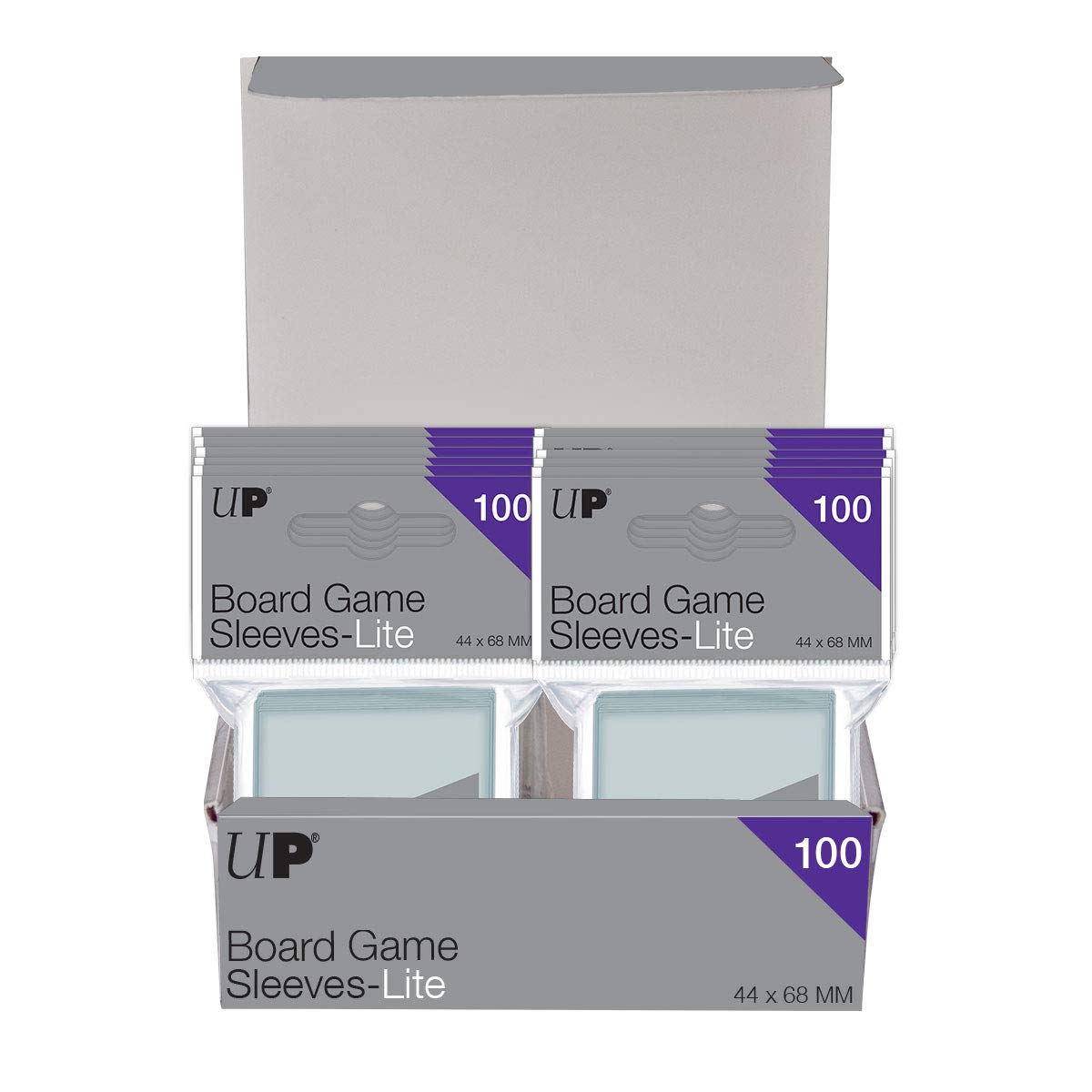 Ultra Pro Mini European Lite Board Game Sleeves (100ct) for 44mm x 68mm Cards