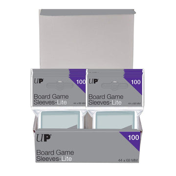 Ultra Pro Mini European Lite Board Game Sleeves (100ct) for 44mm x 68mm Cards