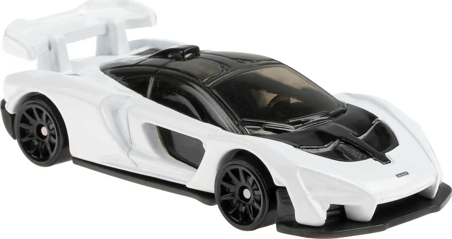 Hot Wheels Nightburnerz 10 Pack Mini Collection, 10 1:64 Scale Vehicles Themed to Super Speeders for Night Driving Each with Authentic Sculpt,