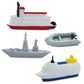 Safari Ltd. In the Water Bulk Bag - Set of Water Transportation Toy Set - 48 Piece Collection for Boys, Girls & Kids Age 3+