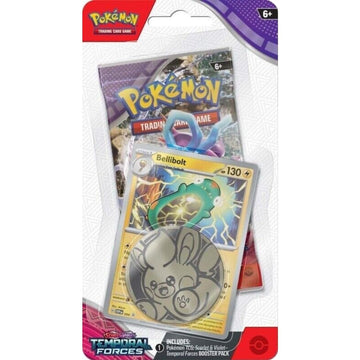 Pokemon TCG: Scarlet & Violet - Temporal Forces Bellibolt Blister Pack (1 Pack)
