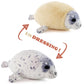Chubby Blob Young Seal Pillow Soft Plushies, Cute Ocean Stuffed Animals Plush Toy, Room Decor,Throw Pillow Doll Big Plush Toys Gift