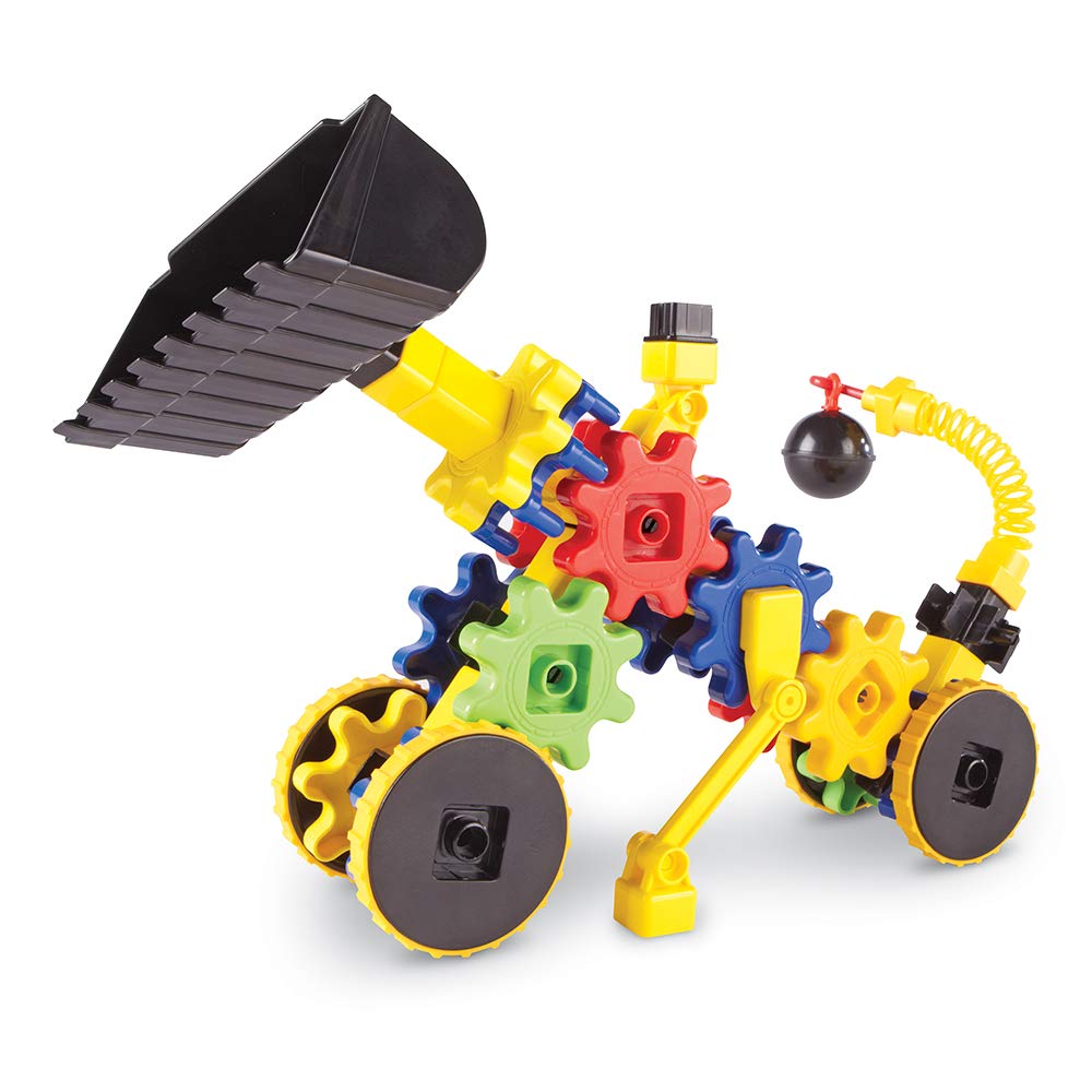 Learning Resources Gears WreckerGears, STEM Activities, Fine Motor Skills, Toddler Explorer Kit, Science and Construction, Boys and Girls Gifts, 47