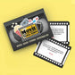 Gift Republic Movie Trivia Cards Classic Movie Question Cards Fun Quiz Questions Movie Buff Gift Portable Travel Game