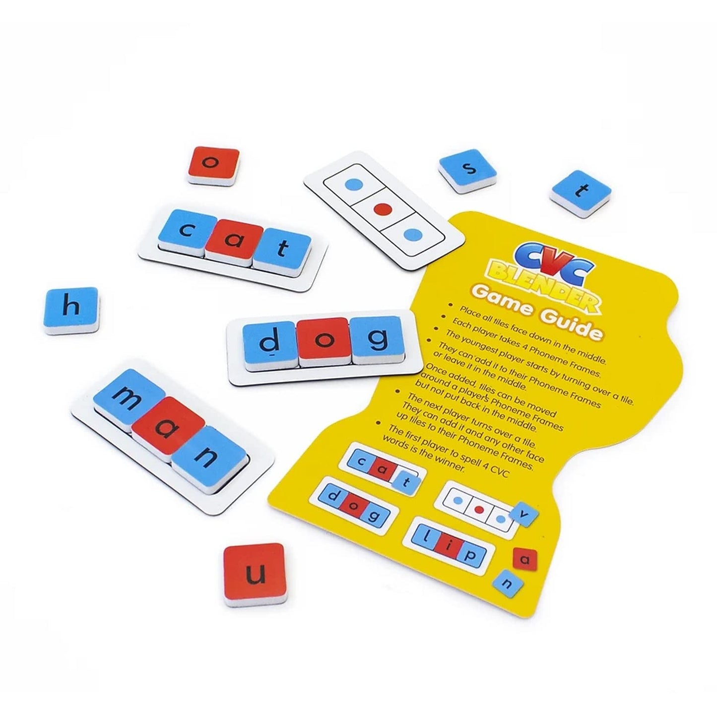 Junior Learning CVC Blender - Blend Sounds to Make Words, Multi