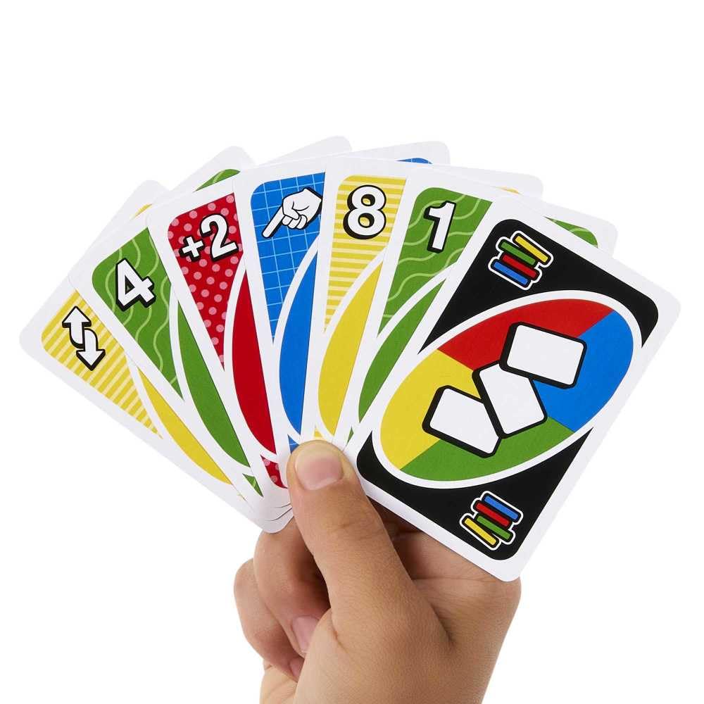 Mattel,UNO Party Card Game-Larger Groups! Wilder Rules! Faster Fun!