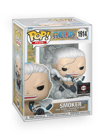 Epic Collectibles Pop Anime: One Piece - Smoker Exclusive Vinyl Figure Included with Box Protector Compatible for Funko
