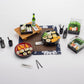 5 Set Miniature Sushi Figurines Mini Japanese Food Props for Mini House Japanese Living Room Scene Decoration