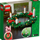 LEGO Iconic - Christmas Wreath Building Set (510 Pieces, 40426)