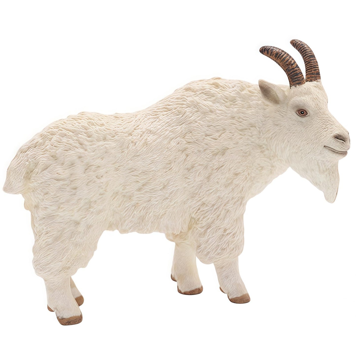 Higherbros Goat Animal Toy, Sheep Farm Animal Play Figure for Party Favors, Cake Topper, Gifts, Prizes, Rewards, Giveaways