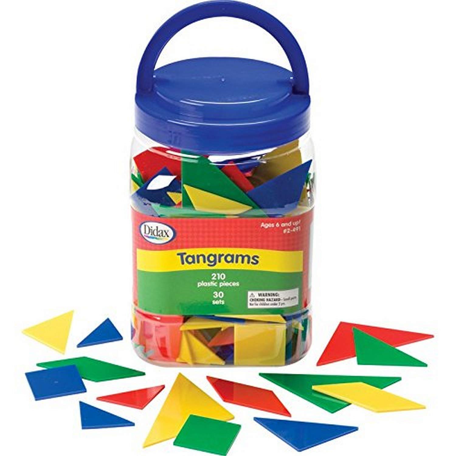 Didax Educational Resources Tangrams Class (30 Pack)