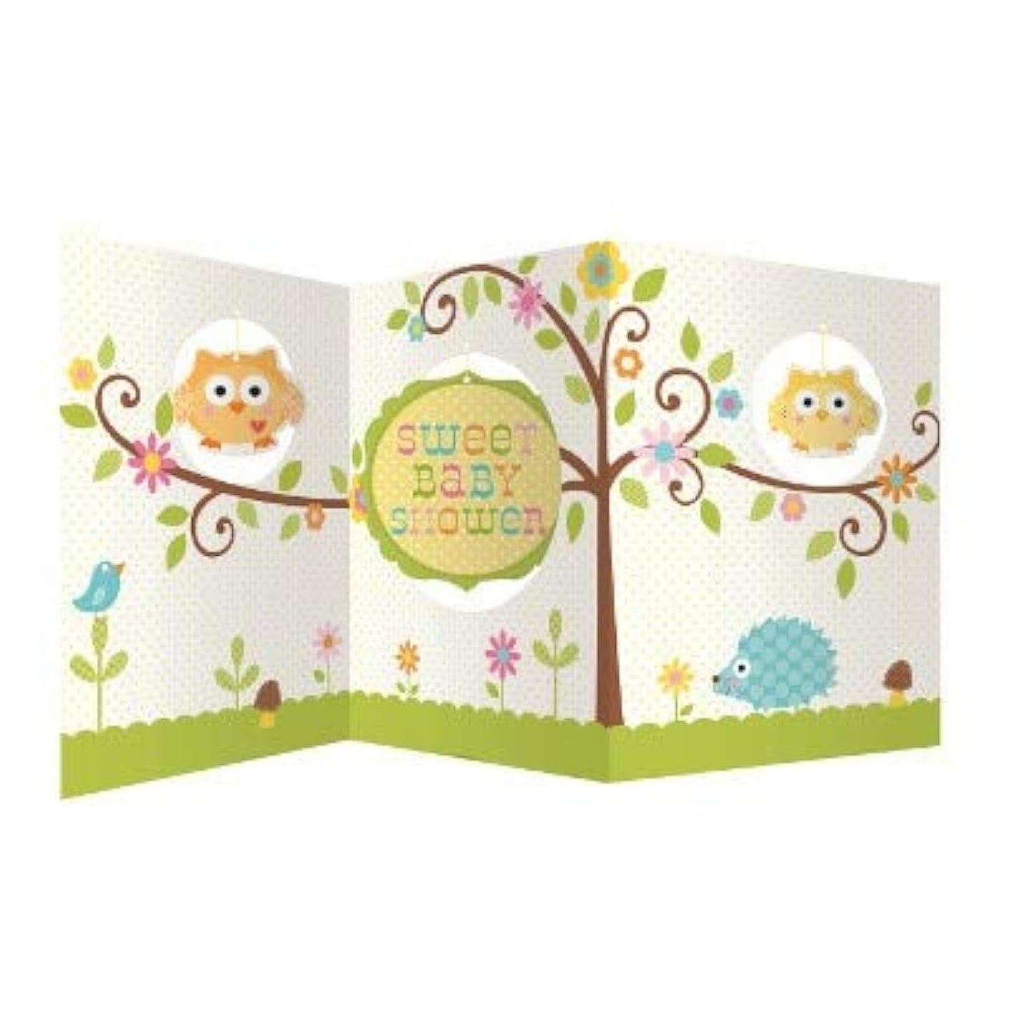 Creative Converting Baby Shower Happi Tree Accordion Centerpiece