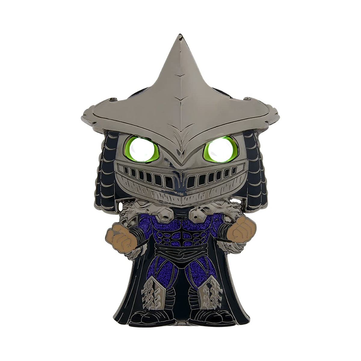 Funko Pop Enamel Pin: Teenage Mutant Ninja Turtles - Super Shredder, Glow in The Dark, Chance of Chase Enamel Pins - Cute Collectable Novelty Brooch
