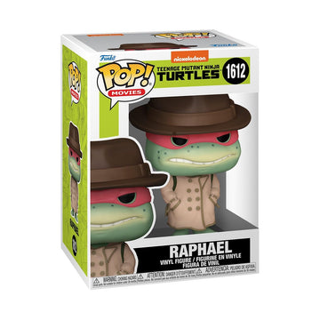 Funko POP! Movies: Teenage Mutant Ninja Turtles (TMNT) - Raphael with Coat & Hat - Collectable Vinyl Figure - Gift Idea - Official Merchandise - for