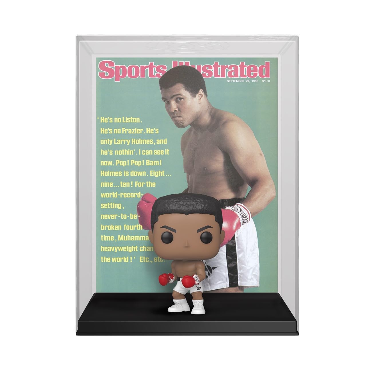 Funko Pop Sports Illustrated Cover: Boxing - Muhammad Ali - Sports Illustrated W2 - Collectable Vinyl Figure - Gift Idea - Official Merchandise - Toys