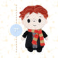 Kids Preferred Harry Potter Ron Weasley Soft Huggable Stuffed Animal Cute Plush Toy for Toddler Boys and Girls, Gift for Kids, 6 inches