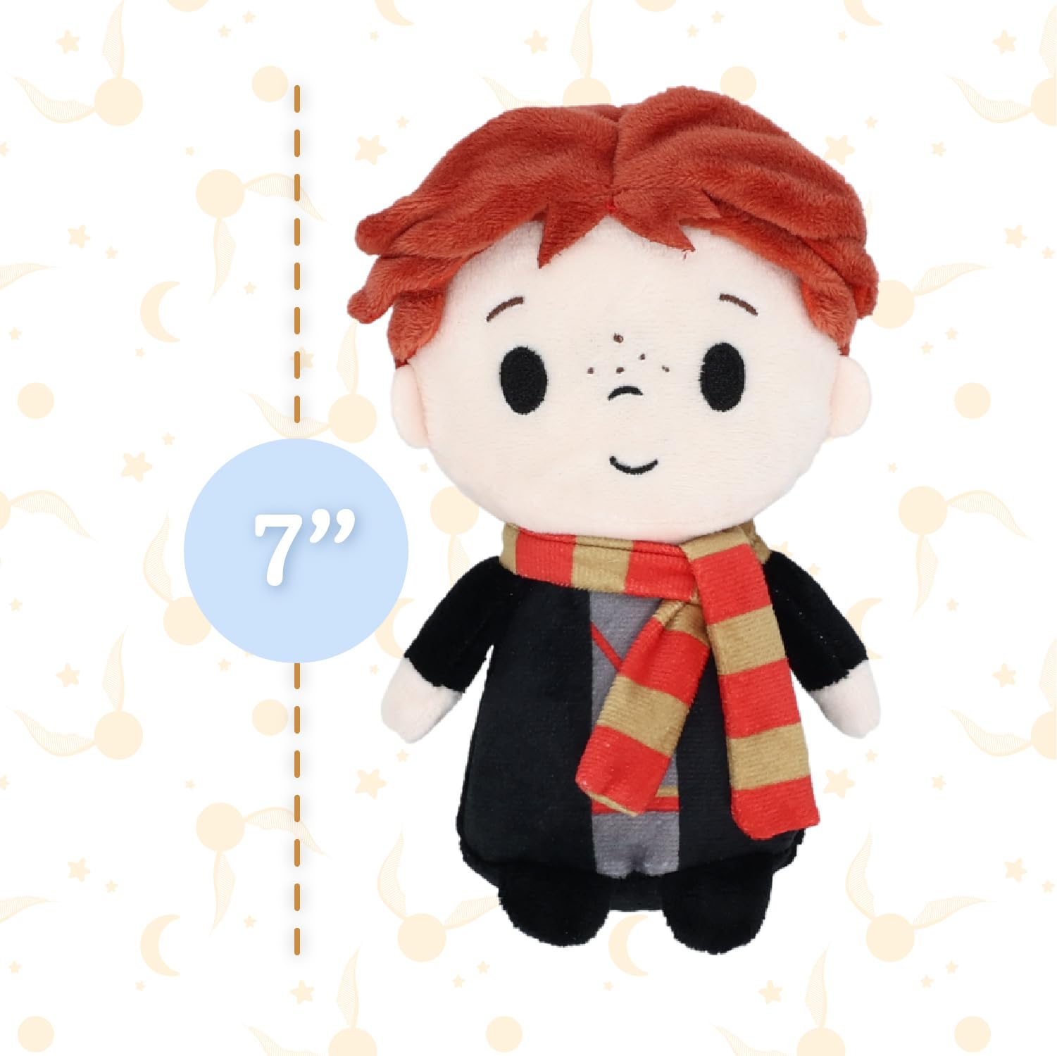 Kids Preferred Harry Potter Ron Weasley Soft Huggable Stuffed Animal Cute Plush Toy for Toddler Boys and Girls, Gift for Kids, 6 inches