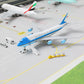 QIYUMOKE 1/300 Air Force One Metal Airplane Model 747 with Stand (7.8-inch L) for Boeing 747 VC-25A Diecast Airplane Model kit for Adult Aviation