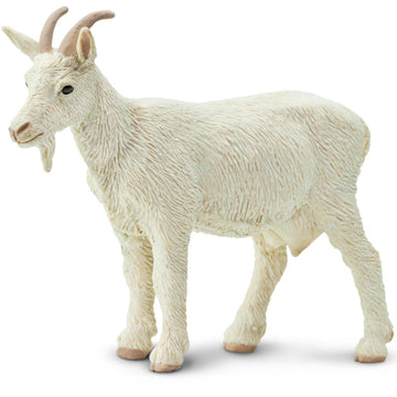 Safari Ltd. Nanny Goat Figurine - Lifelike 3.25" Model Figure - Educational Toy for Boys, Girls, and Kids Ages 3+