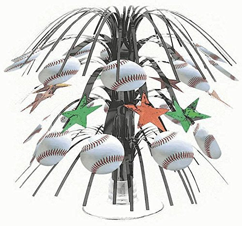 Championship Baseball Mini Cascade Centerpiece-...