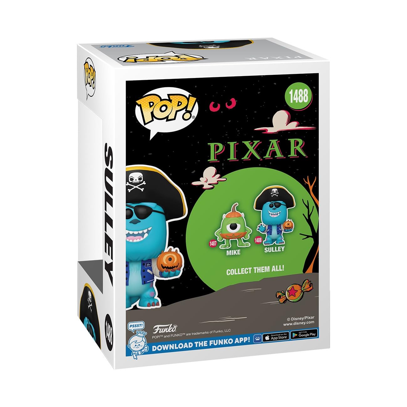 Funko POP! Disney: Pixar Halloween - Sulley - Pixar Collection - Collectable Vinyl Figure - Gift Idea - Official Merchandise - for Kids & Adults