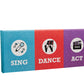 Plearn Pieces Sing, Dance, Act | The Performance Party Game | 3+ Players | School Games | Family Games | Stocking Stuffers | Birthday Gift |