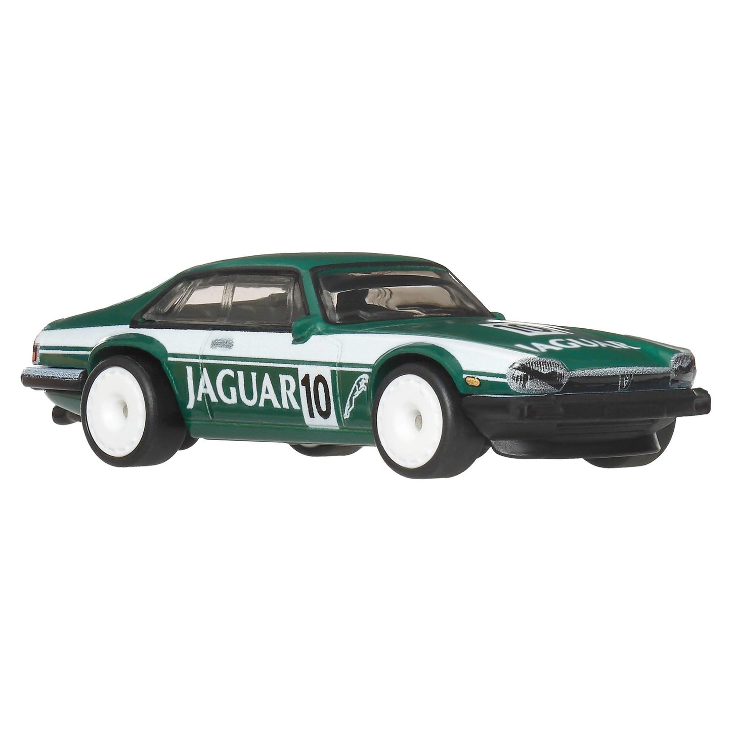 Hot Wheels Jaguar XJS Car Calture Premium 2026 Vintage Racing Series 1:64 Scale Collectible Die Cast Metal Toy Car Model with Rubber Real Riders 1/5