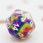 Rainbow Flag RPG Dice Set