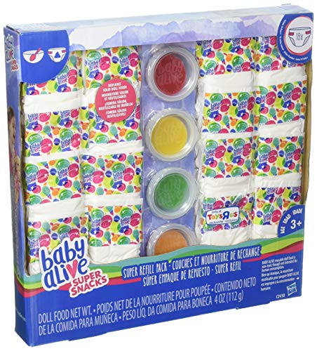 Baby Alive Super Snacks Super Refill Pack, Blue
