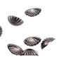 Almencla 10-Piece Dollhouse Miniature Drawer Pulls, 1:12 Scale Metal Handles, Black