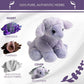Sonoma Lavender Plush Lamb Microwavable Aromatherapy Pillow Filled with Lavender and Flaxseed, Removable and Washable Cover