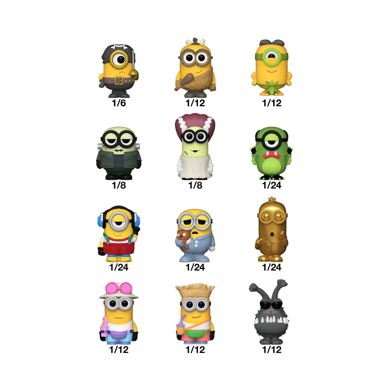 Funko Bitty POP! Singles: Minions - 24-Piece