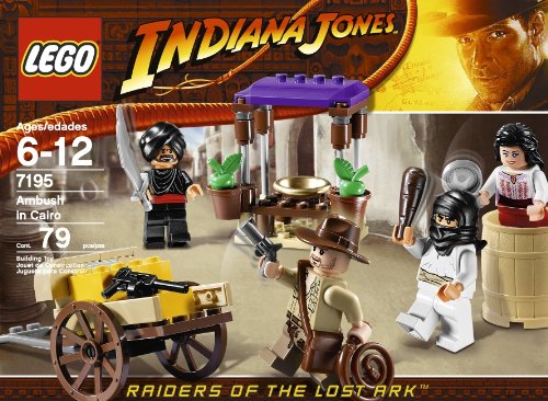 Lego Indiana Jones Ambush in Cairo (7195)