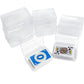8 Pcs Playing Card Storage Box Set,3 Size Clear Plastic Playing Game Card Cases, Mixed Size Card Game Storage Organizer Boxes for UNO Cards, Trading
